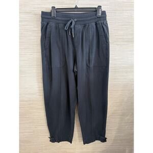 Athleta Farallon Jogger Sweatpants Black size M